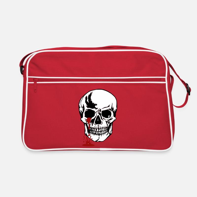 Schädel Retro Tasche