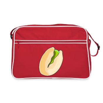 Pistachio - Retro Bag - red/white - Front