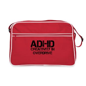 ADHD - Retro Bag - red/white - Front