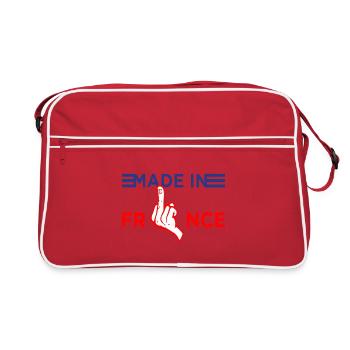 Made in France - Retro Bag - red/white - Front