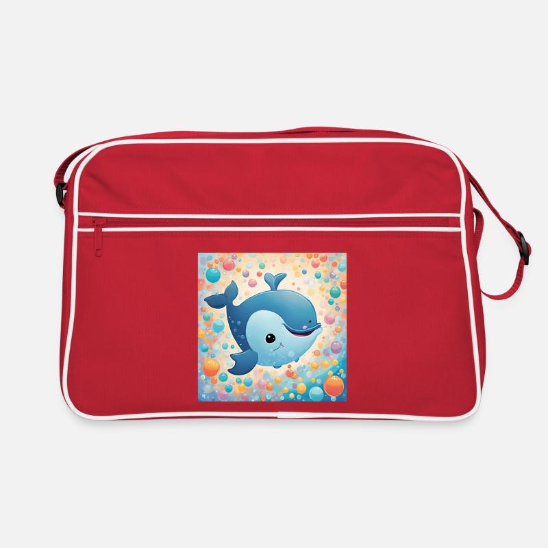 poster bébé, chambre d'enfant, nourrisson Sac Retro