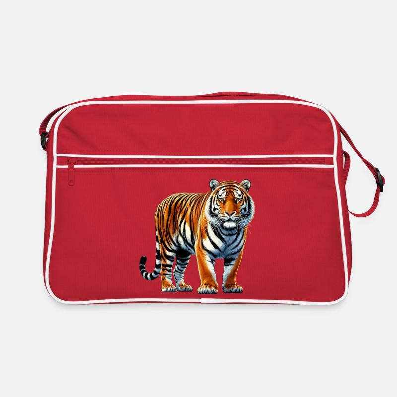 Tiger - Retro Bag - red/white