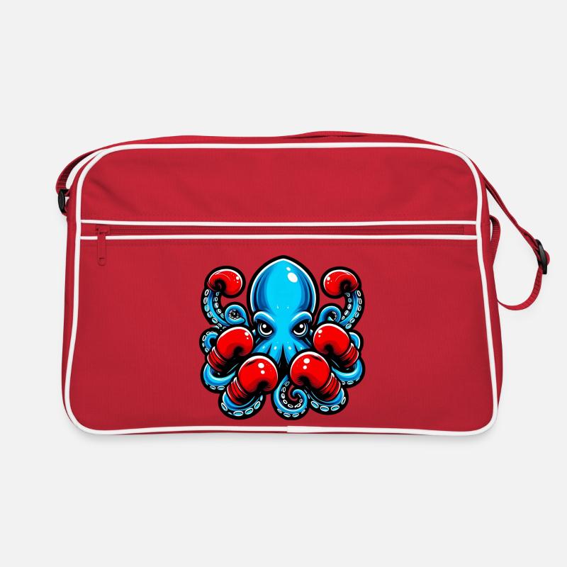 Krake Retro Tasche