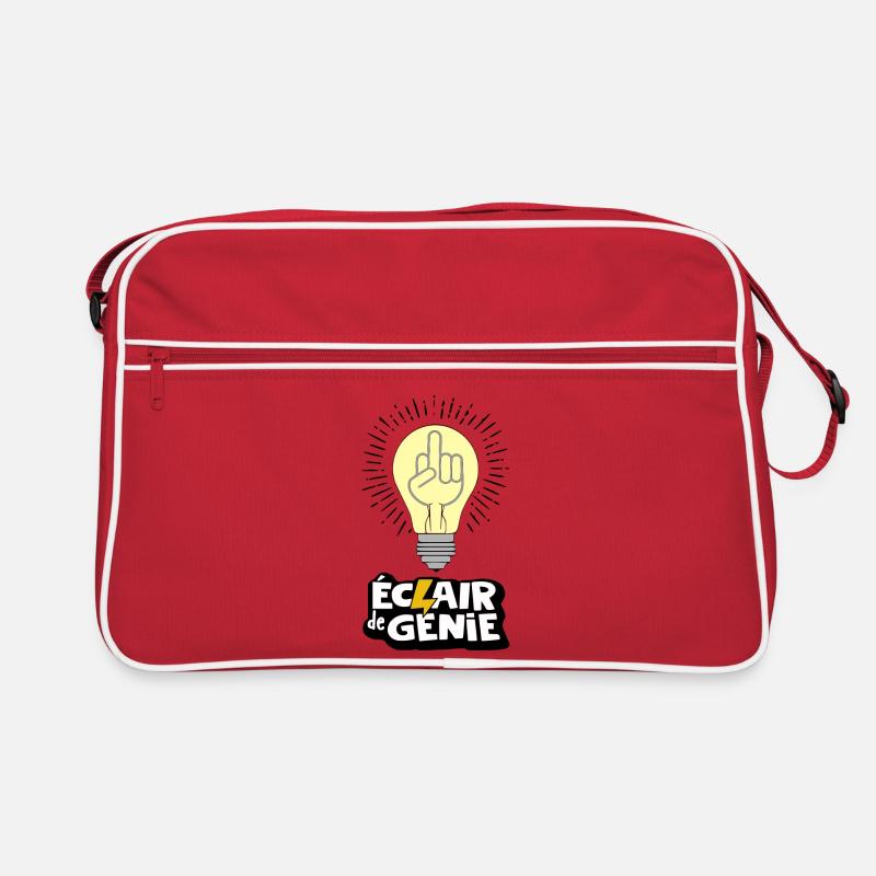 Geistesblitz Retro Tasche