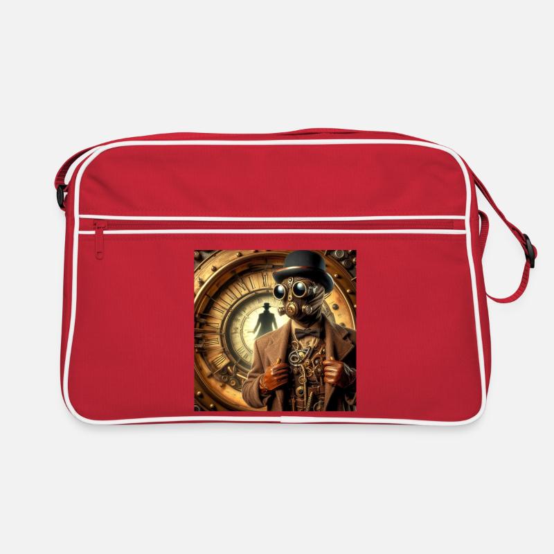 Sherlock Holmes Steampunk Retro Tasche