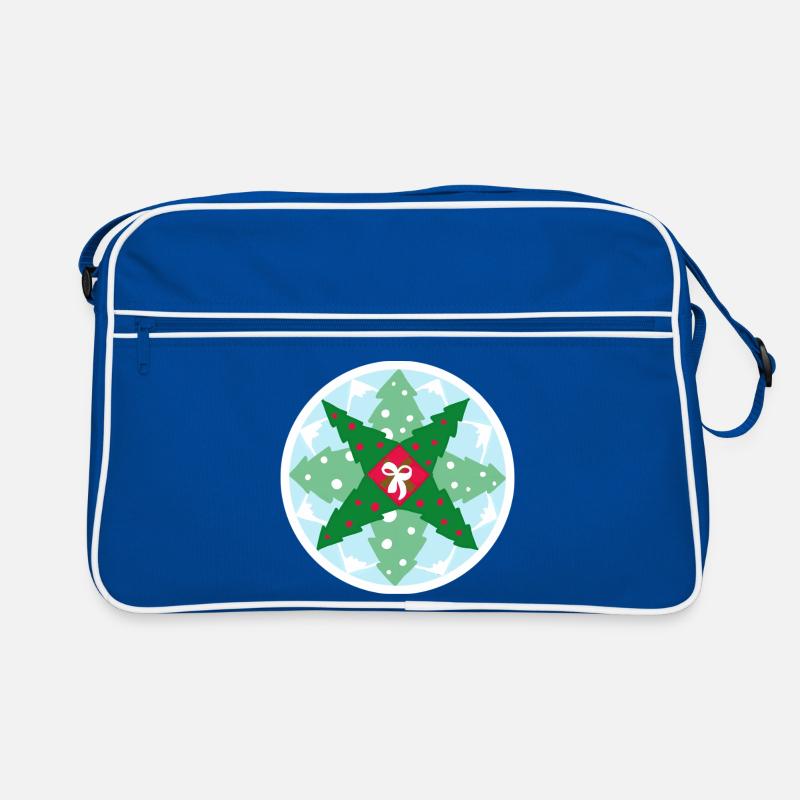 Christmas Pattern Retro Bag