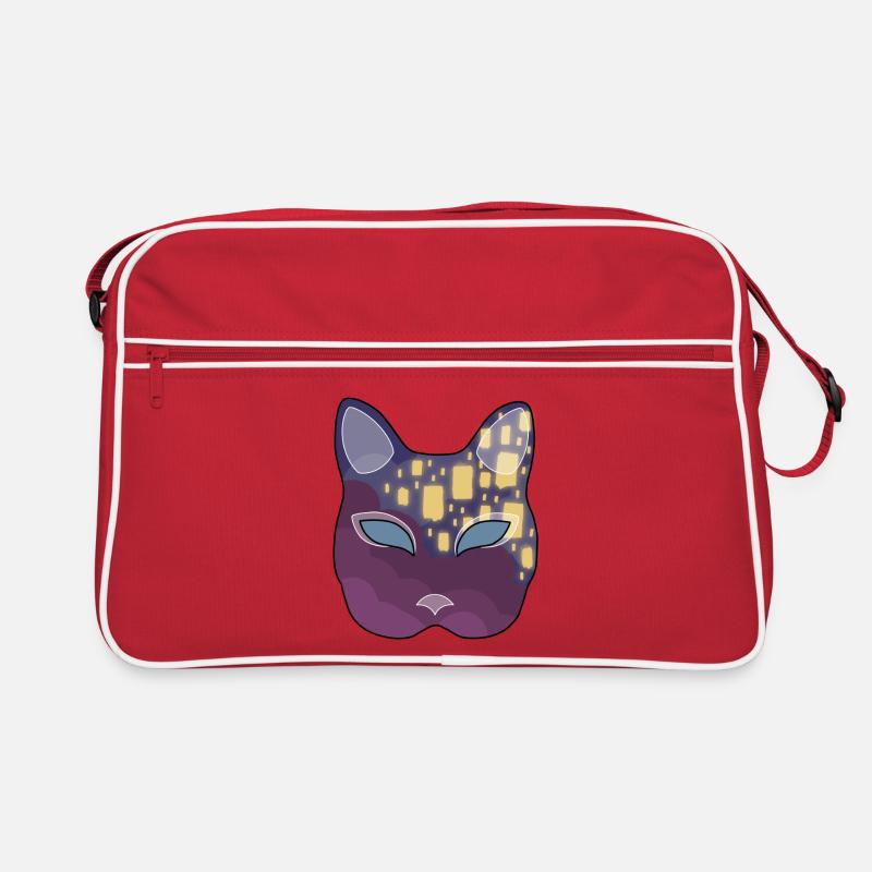 Lantern Neko Mask Retro Bag