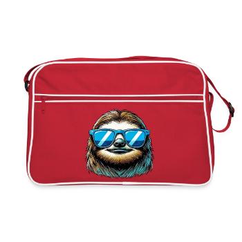 Paresse - Sac Retro - rouge/blanc - Devant