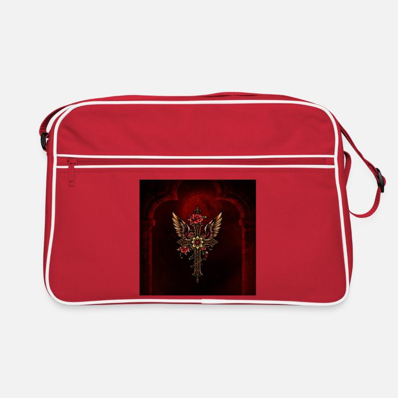 Une croix élégante Sac Retro