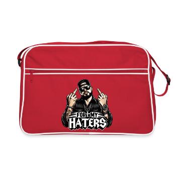 Cool Gangsters - Sac Retro - rouge/blanc - Devant