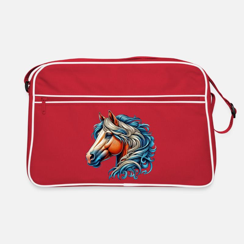 Pferd Retro Tasche