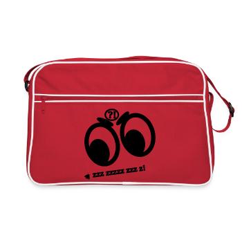 Annoying fly - Sac Retro - rouge/blanc - Devant