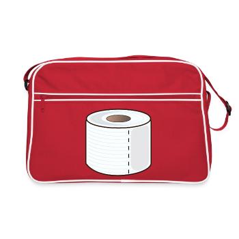 TOILET PAPER TOILET PAPER - Retro Bag - red/white - Front
