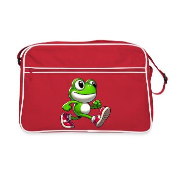 Grenouille - Sac Retro - rouge/blanc - Devant