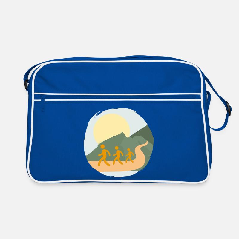 Keep on Walking Retro Bag