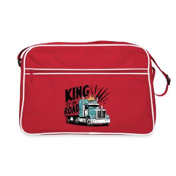 King of the Road - Retro Bag - red/white - Front