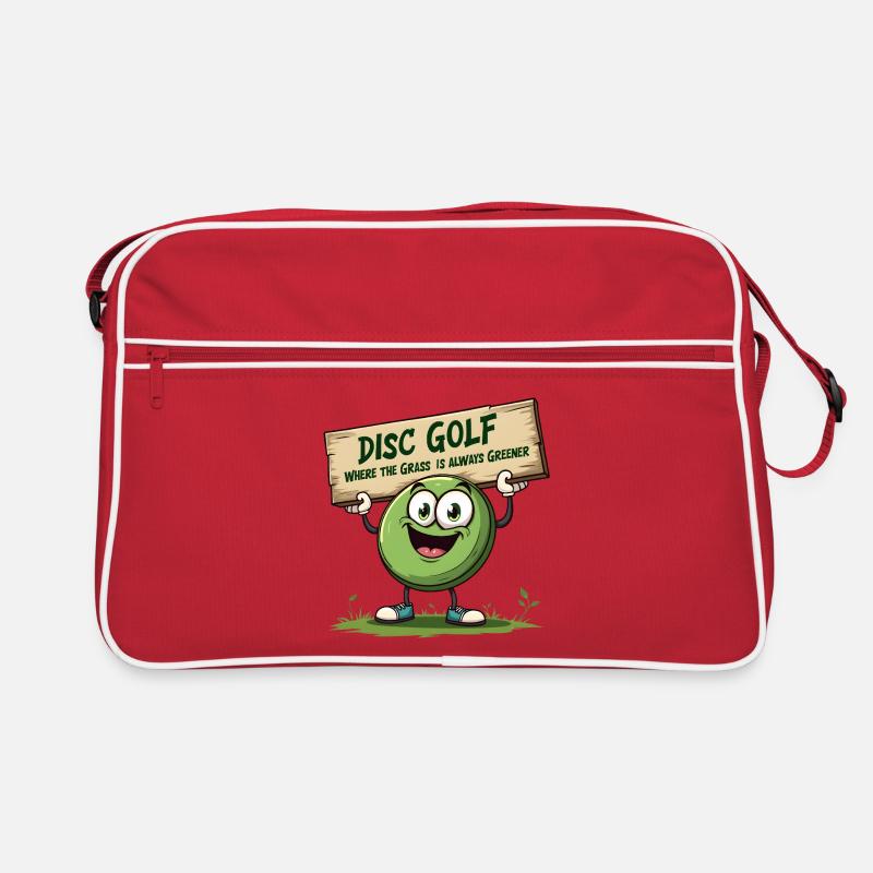 Disc Golf - Là où l’herbe est toujours plus verte Sac Retro