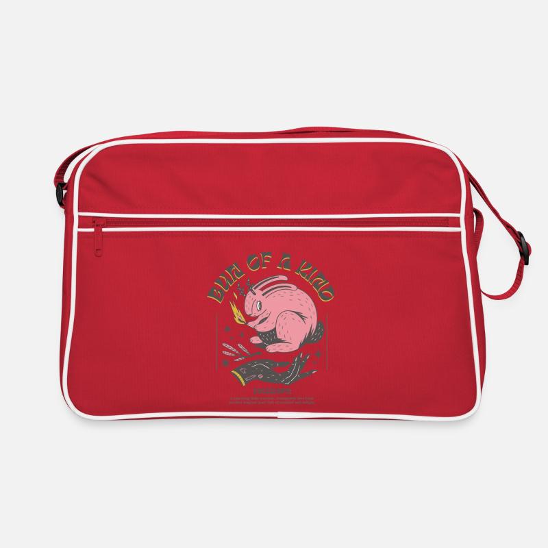 Magical Jackalope – Magic Rabbit Retro Bag