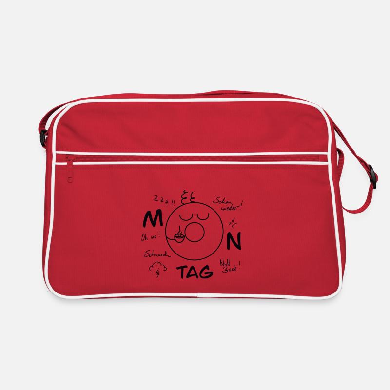 Montag Blues Retro Tasche