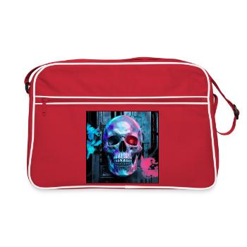 Crâne de Domo arigato - Sac Retro - rouge/blanc - Devant