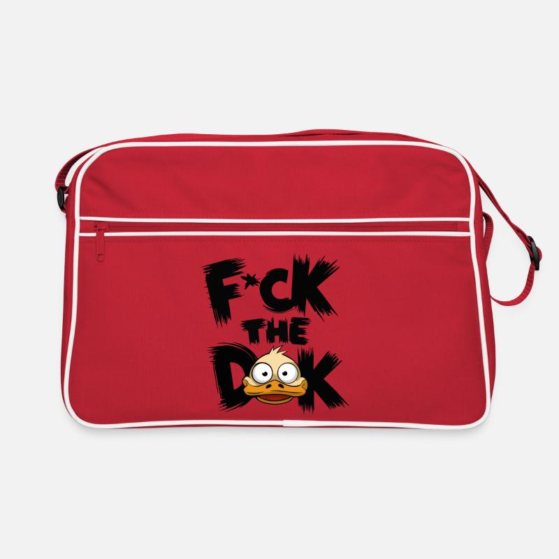 F*ck the duck Retro Tasche
