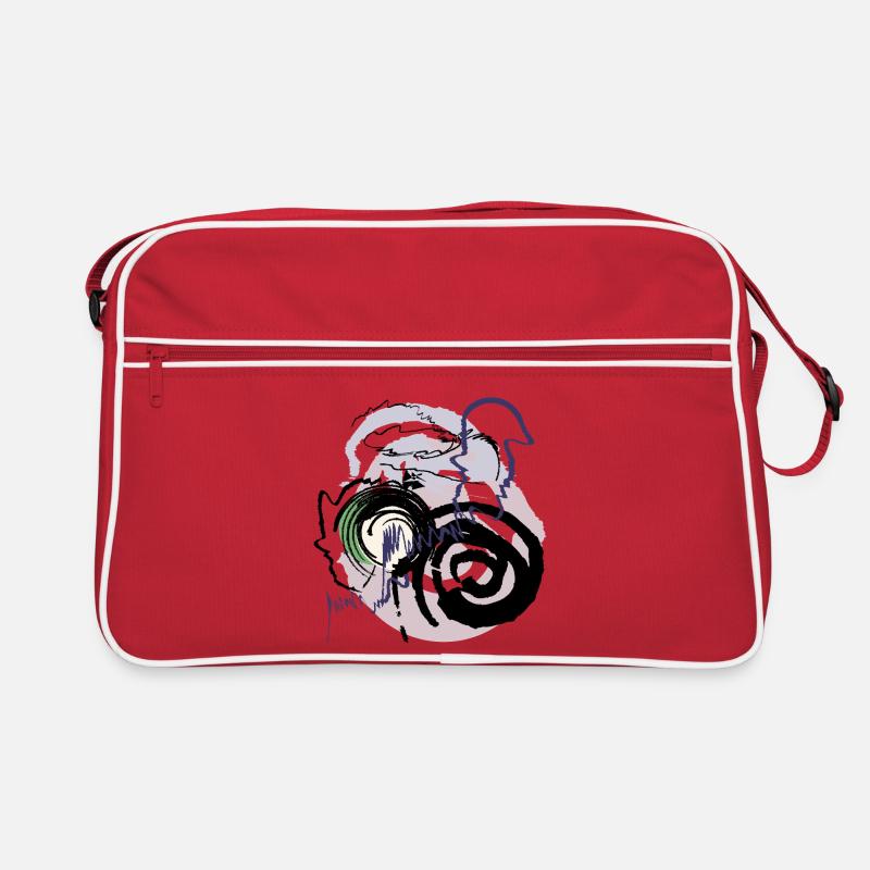 Abstract pattern Retro Bag