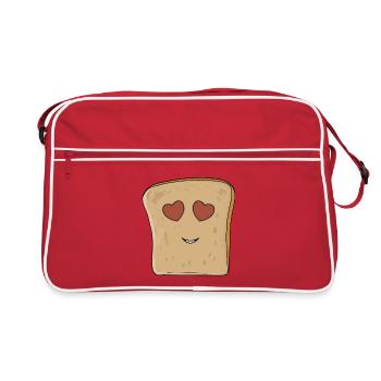 Du pain délicieux - Sac Retro - rouge/blanc - Devant