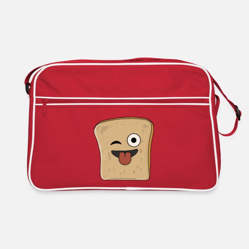 Funny bread Retro Bag