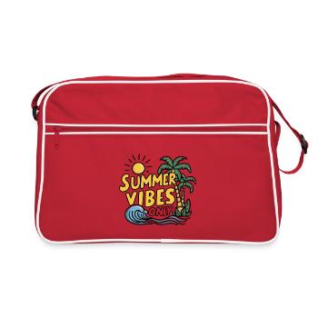 Ambiance estivale uniquement - Sac Retro - rouge/blanc - Devant