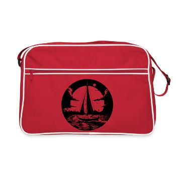 Graphic Sailing - Retro Bag - red/white - Front