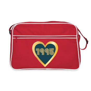 HEART YEAR 1995 - Retro Bag - red/white - Front