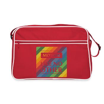 Ma mère n’est pas comme les autres - Sac Retro - rouge/blanc - Devant
