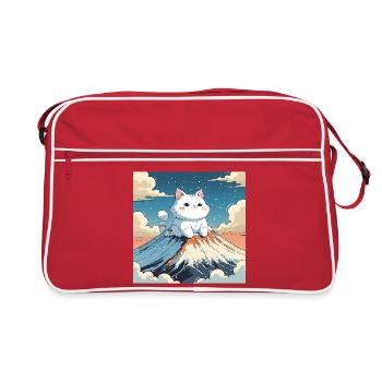 Fuji Kitten - Retro Bag - red/white - Front