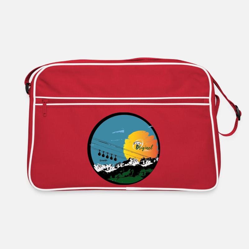 grenoble vue imprenable Sac Retro