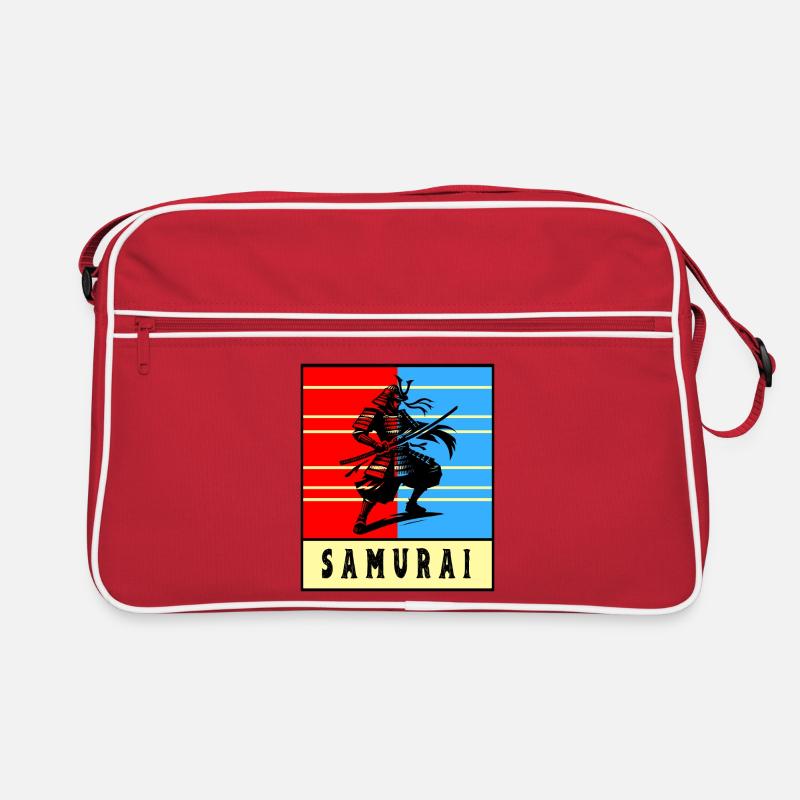 Guerrier samouraï rétro Sac Retro