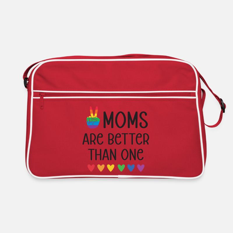 LGBTQ Pride Month - Two Moms Are Better Than One Retro Bag