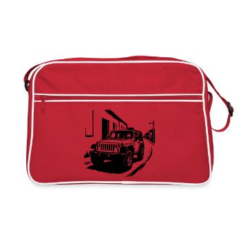 Offroad Beast Classique - Sac Retro - rouge/blanc - Devant