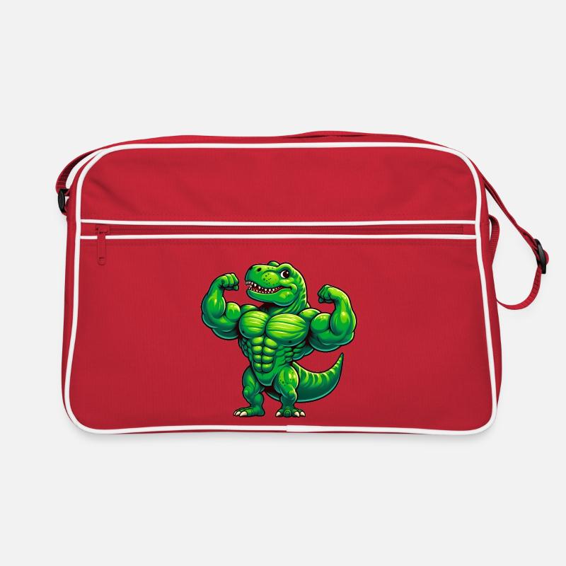 Strong kite trainer with muscle design Retro Bag