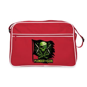 Plunder the Sun - Retro Bag - red/white - Front