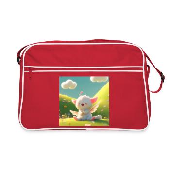 Design  - Retro Bag - red/white - Front