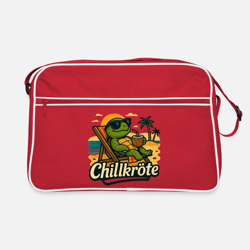 Chill toad - just take it slow Retro Bag