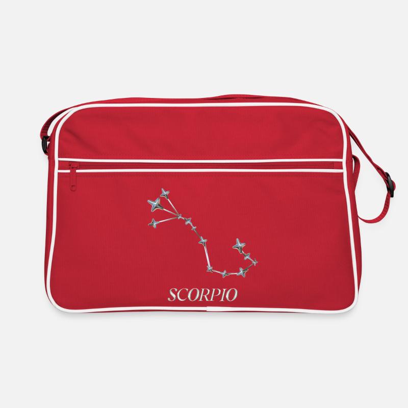 Scorpio Constellation – Silver Minimal Constellation Retro Bag