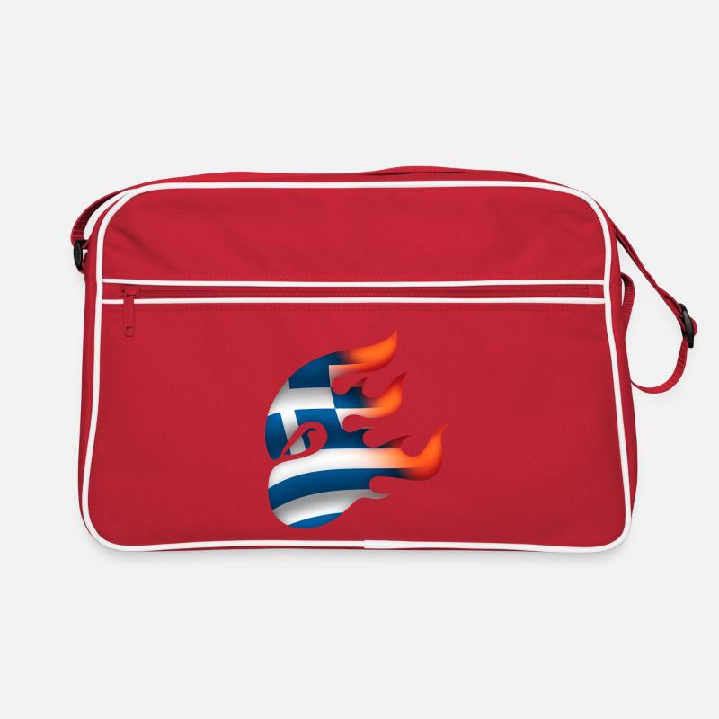 Drapeau de la Grèce - Grèce - Ninja Sac Retro