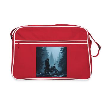 Brume septentrionale - Sac Retro - rouge/blanc - Devant