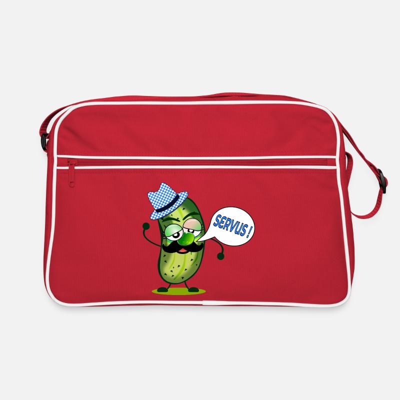 CORNICHONS À MOUSTACHE BAVARIA SERVUS Sac Retro
