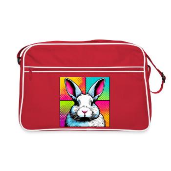 rabbit - Retro Bag - red/white - Front