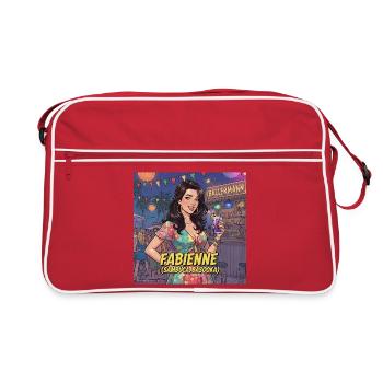 Fabienne (Sambuca, Bazooka) - Retro Bag - red/white - Front