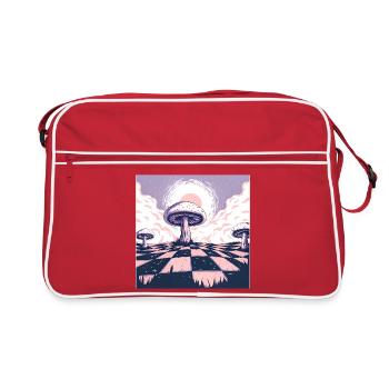 Dreamscape Champignon Pays des merveilles - Sac Retro - rouge/blanc - Devant