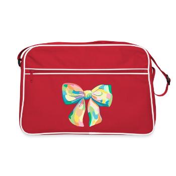 Arc heureux - Sac Retro - rouge/blanc - Devant