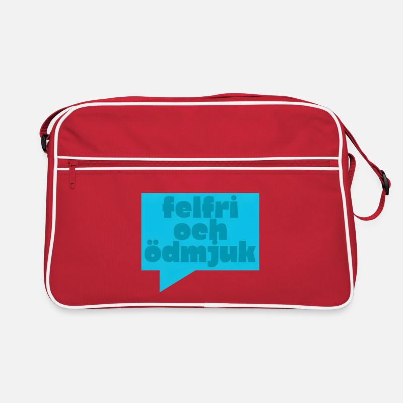 Makellos und bescheiden Retro Tasche